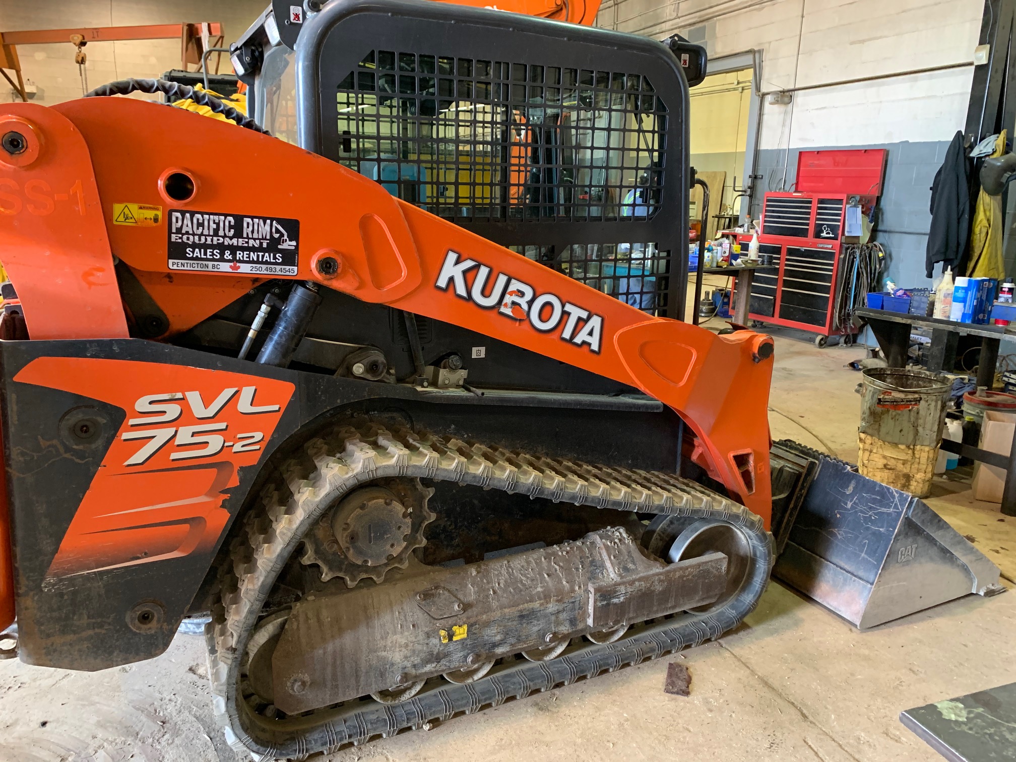 2015 KUBOTA SVL75-2 TRACK LOADER - Pacific Rim Equipment